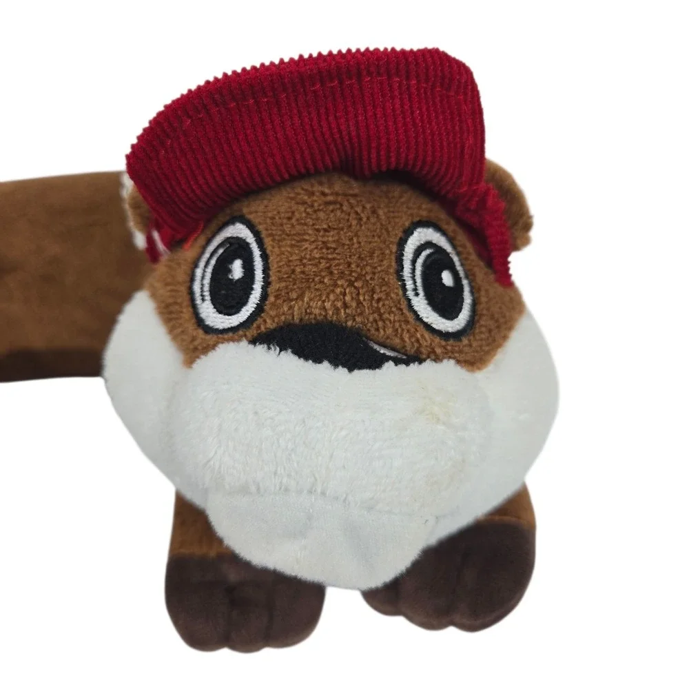 Buc-ee's Beaver Neck Pillow Critter Piller Plush Animal Brown Mascot, Pre-owned